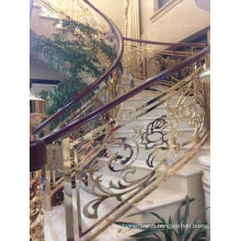 Villa Decorative Luxury Interior Cast Stair Aluminum Baluster